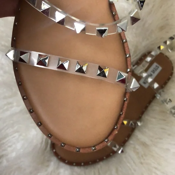 STEVE MADDEN Travel Rock Stud Gladiator Sandals - Picture 7 of 9